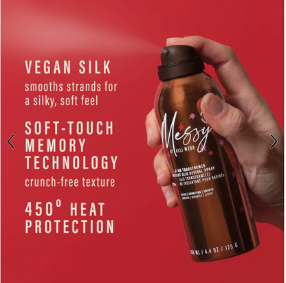 Messy by Alli Webb Instant Silk Revival Hair Refresh Spray for Dry & Frizzy Hair