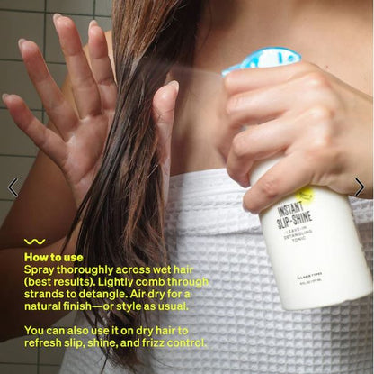 Mini Instant Slip & Shine Leave-In Detangling Conditioner-Ebb Ocean Club