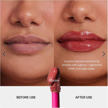 Ultra-Hydrating Liquid Lipstick – Weightless, Long-Lasting Moisture & Color- Mauve - cool-toned mauve