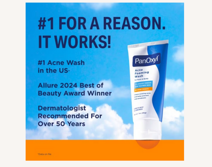 Acne Foaming Wash with 10% Benzoyl Peroxide
