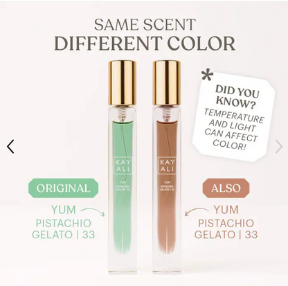YUM PISTACHIO GELATO | 33 Eau de Parfum Intense Travel Spray