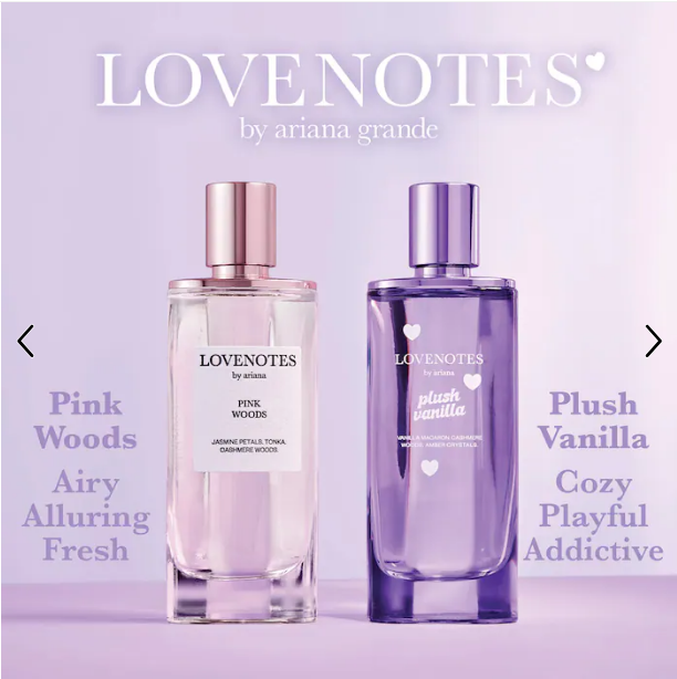 Ariana Grande Fragrances LOVENOTES Plush Vanilla Eau de Parfum