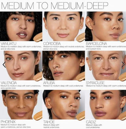 Light Reflecting Skin Improving Medium Coverage Foundation with Cacao Peptides