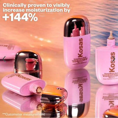 Kosas DreamBeam SPF 40 – Silicone-Free Mineral Sunscreen with Ceramides & Peptides-Kosas