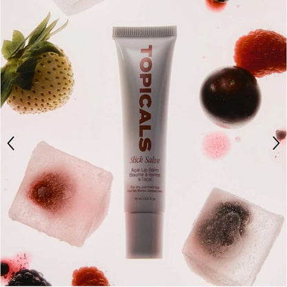 Slick Salve Glossy Lip Balm for Soothing + Hydration