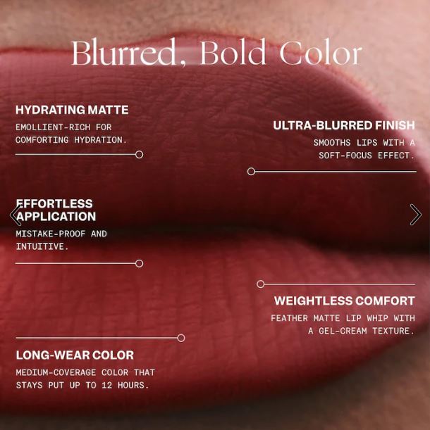Plume Lip – Feather Matte, Hydrating Lip Whip-VIOLETTE_FR