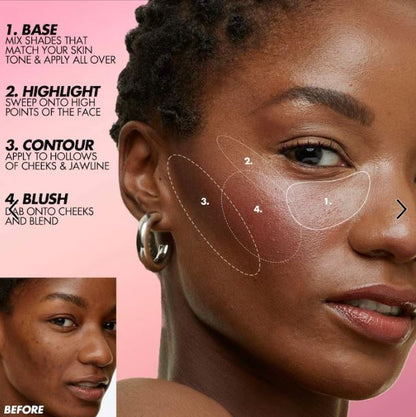 MAKE UP FOR EVER HD Skin Complete Face Cream Palette