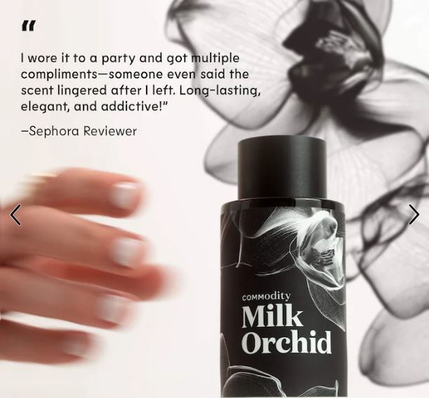 Commodity Milk Orchid Expressive Eau de Parfum – A Limited Edition Creation by Perfumerism