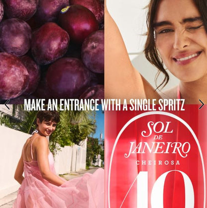 Sol de Janeiro Cheirosa 40 Hair & Body Fragrance Mist – Radiant Amber Plum Edition