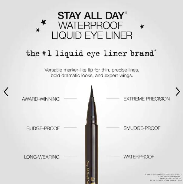 Stay All Day® Waterproof Liquid Eye Liner