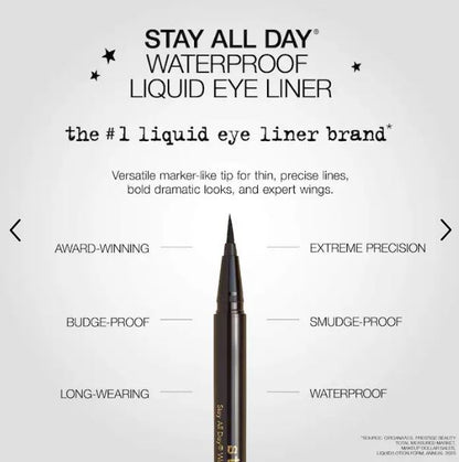 Stay All Day® Waterproof Liquid Eye Liner