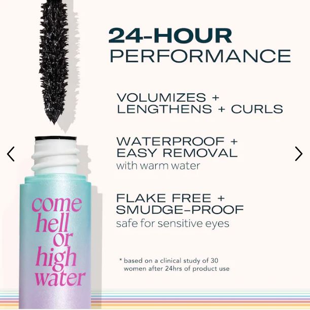 Come Hell or High Water 24-hour Volumizing & Lengthening Tubing Mascara