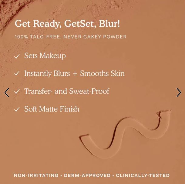 GetSet® Talc-Free Pressed Setting Powder – Blurs & Sets for 12 Hours-Tower 28 Beauty