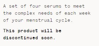Periodic serums