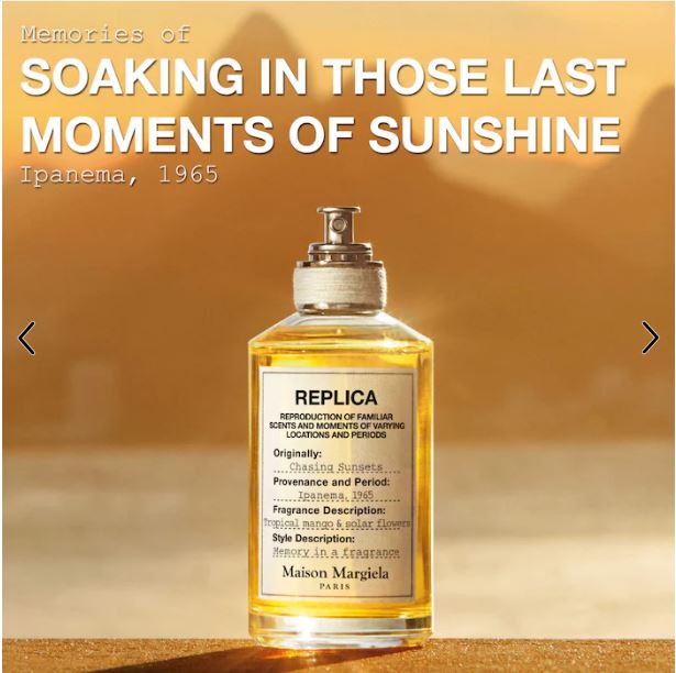 Maison Margiela REPLICA Chasing Sunsets Eau de Toilette – Fruity Woody Mango Perfume for Unisex