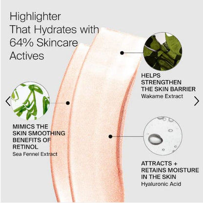 Gaga Bio-Radiant Glassy Balm Highlighter Stick – Luminous Glow Finish-HAUS LABS by Lady