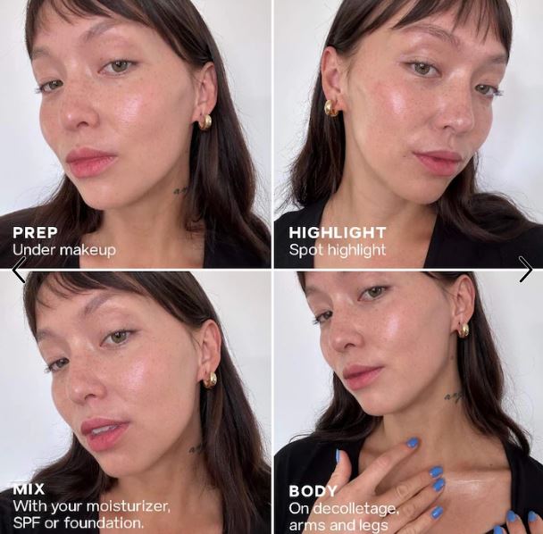 Mini Glowy Super Gel Lightweight Dewy Multipurpose Illuminator