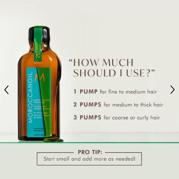 Moroccanoil Hair Oil Treatment – Silky Smooth Shine & Frizz Control