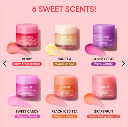 LANEIGE Overnight Lip Sleeping Mask for Deep Hydration & Smooth Lips-Color: Berry