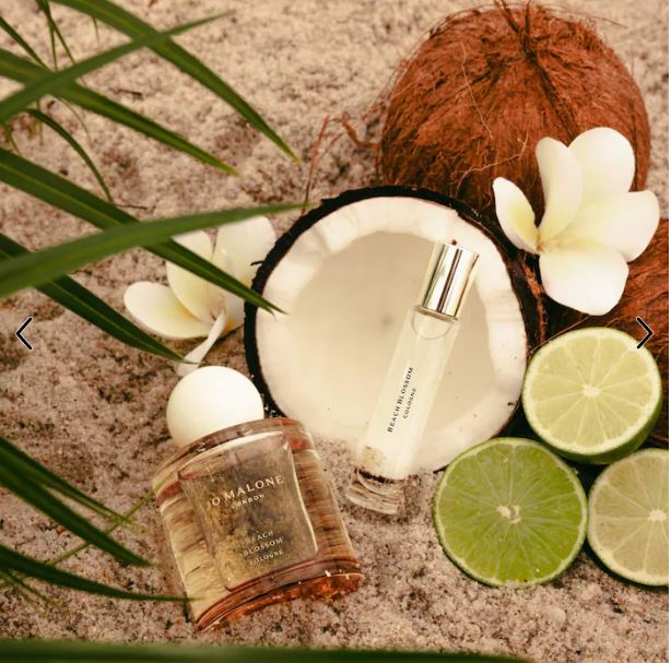 “Jo Malone London Beach Blossom Cologne – Light, Tropical Floral with Coconut Water & Vanilla”
