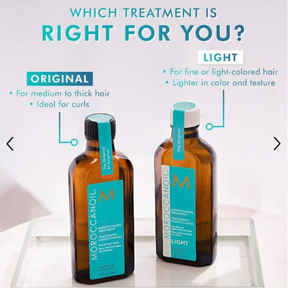 Moroccanoil Hair Oil Treatment – Silky Smooth Shine & Frizz Control