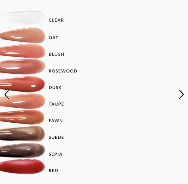 REFY Nourishing Lip Gloss with Hyaluronic Acid – emphasizes care and hydration-Color: Clear