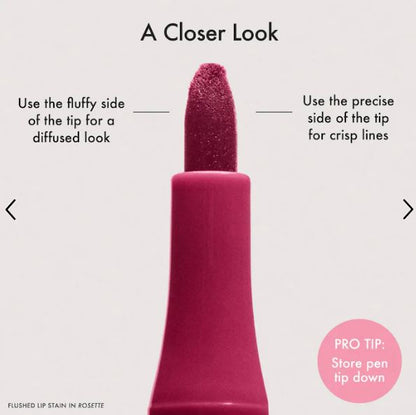 Summer Fridays Flushed Lip Stain – 12HR Long-Lasting Tinted Lip Color