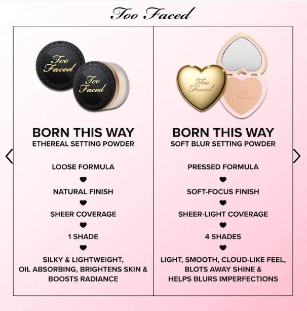 Too Faced Born This Way Soft Blur Setting Powder – Flexible Finish