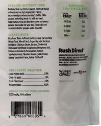 Ultra Chewy Double Treat Bones Mint Dental Dog Treats - 8 Pack