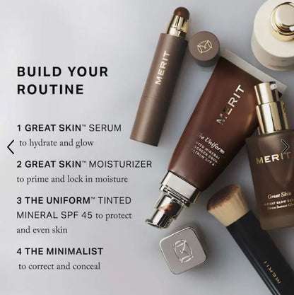 The Uniform™ Tinted Mineral Sunscreen Broad Spectrum SPF 45