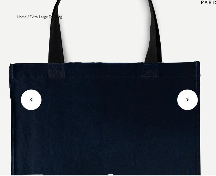 Extra-Large Tote bag 100% Cotton