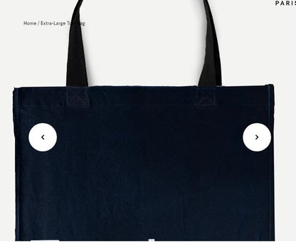 Extra-Large Tote bag 100% Cotton
