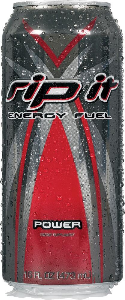 Rip It® Power Energy Drink, 16 oz Can – Bold Energy Boost