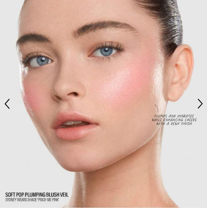 Soft Pop Plumping Cream Blush Veil – Luminous, Plumped Glow-Makeup by Mario
