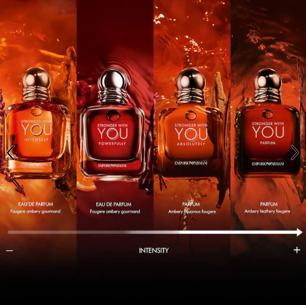 Stronger With You Powerfully Eau de Parfum by ARMANI Beauty (Cherry Infusion)