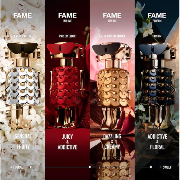 Rabanne Fame In Love Parfum Elixir – Strawberry Infused Sensual Women’s Fragrance