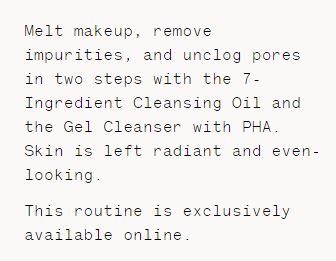 Minimalist Exfoliating Double Cleanse