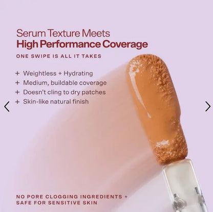 Swipe All-Over Hydrating Serum Concealer with 18-HR Wear
