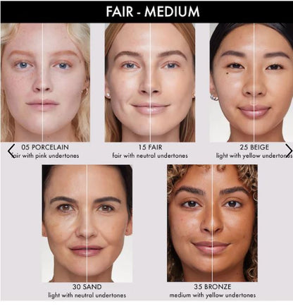 COLLECTION Microsmooth Baked Powder Foundation – Buildable, Multi-Tasking Coverage