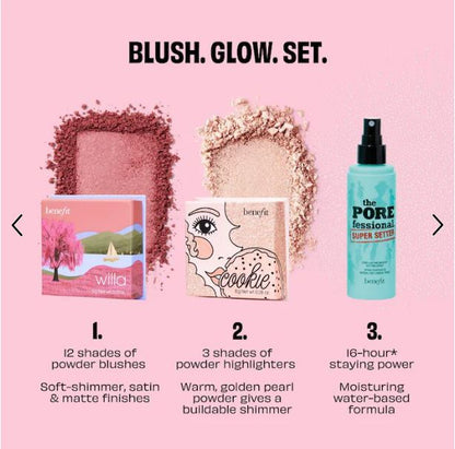 Gently press or glide your finger over the product