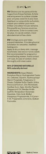 L73 — Blemish Control Face Scrub 2% Sulfur + Nettle Extract