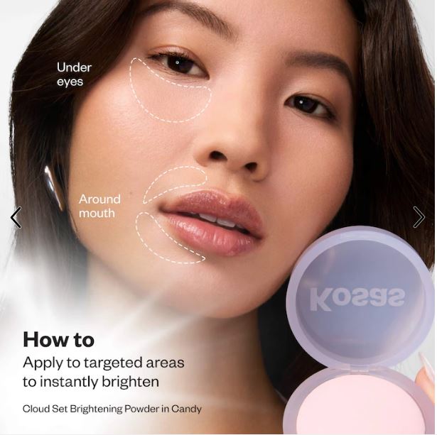 Cloud Set Featherlight Talc-Free Vegan Blurring Powder-Kosas
