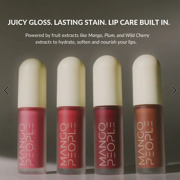 Glossy Fruit Lip Stain – Hydrating, Juicy Color-Mango People