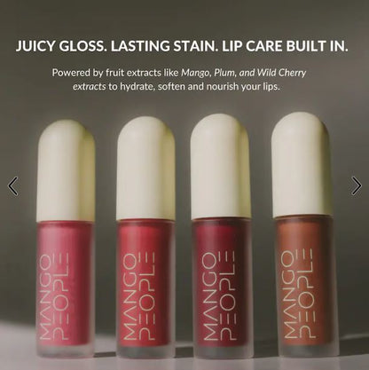 Glossy Fruit Lip Stain – Hydrating, Juicy Color-Mango People