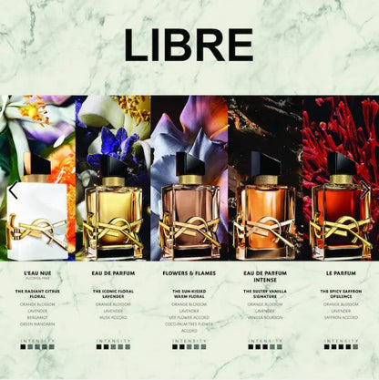 Yves Saint Laurent Libre Eau de Parfum – A Luminous Blend of Orange Blossom & Lavender