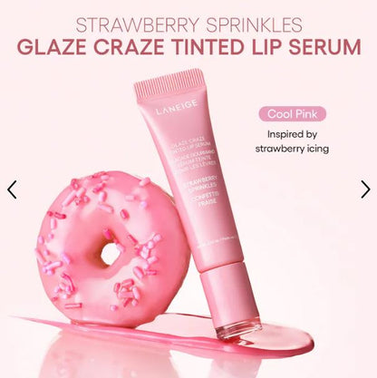 Glaze Craze Hydrating Lip Duo – Tinted Serum Set-LANEIGE