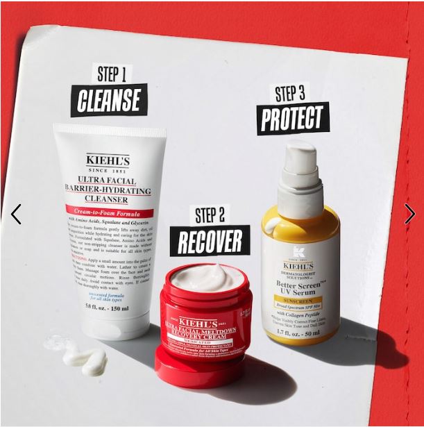 “Kiehl’s Ultra Facial Meltdown Recovery Medicated Cream – Soothing Hydration with Colloidal Oatmeal”