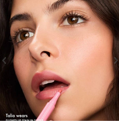 Summer Fridays Flushed Lip Stain – 12HR Long-Lasting Tinted Lip Color