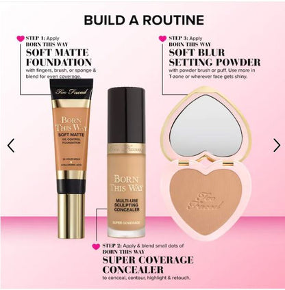 Too Faced Born This Way Soft Blur Setting Powder – Flexible Finish