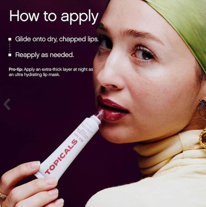 Slick Salve Glossy Lip Balm for Soothing + Hydration
